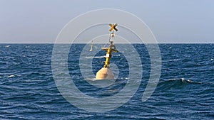 Yellow Navigation Buoy