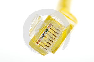 Yellow Network Cable