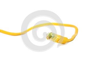 Yellow Network Cable