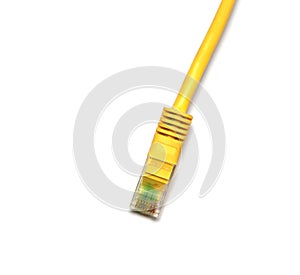 Yellow Network Cable
