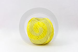 Yellow nylon twine