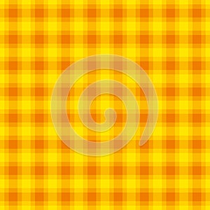 Yellow and orange check pattern, square seamless tile