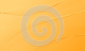 yellow orange color lines waves curves smooth gradient abstract background photo