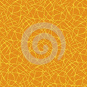 A yellow orange crackling seamless vector pattern photo