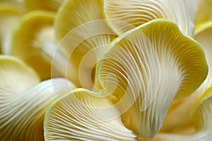 Yellow Oyster Mushrooms 16 Pleurotus citrinopileatus