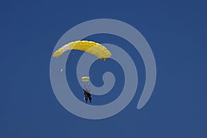 Yellow parachute