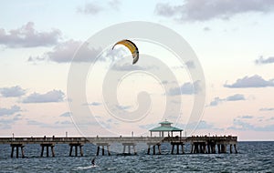 Yellow Parasail