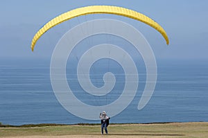 Yellow Parasail