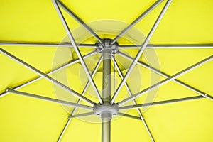 Yellow parasol umbrella