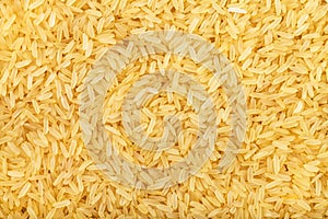 Yellow parboiled long-grain Indica rice