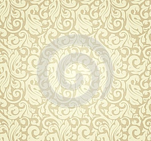 Yellow pattern seamless