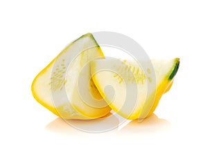 Yellow patty pan squash