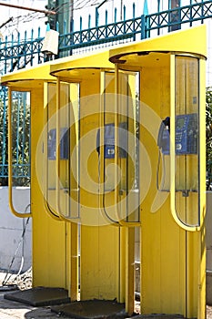 Yellow Payphones