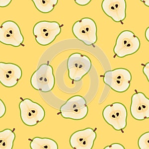 Yellow pear pattern