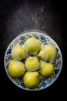 Yellow pears