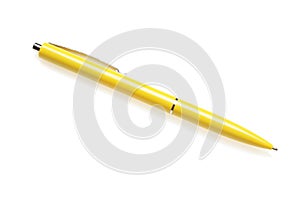 Yellow pensil isolated photo