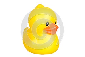 Yellow plastic duck