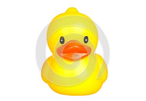 Yellow plastic duck