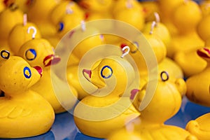 Yellow Plastic Duck Game On Sideshow Alley