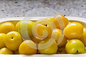 Yellow plums