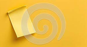 Yellow Post-it paper, post-it note sticker