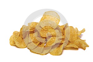 yellow potato chips
