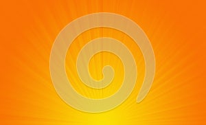 Yellow radial rays lights