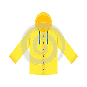 Yellow raincoat waterproof clothes