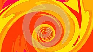 Yellow ren circular spin background photo