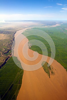 The yellow river of china