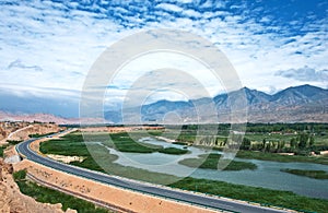 Yellow river in Saide