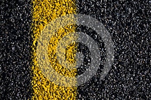 Yellow Road Marking