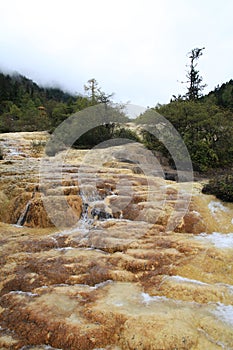 Yellow Rock in Huanglong Nature Reserve