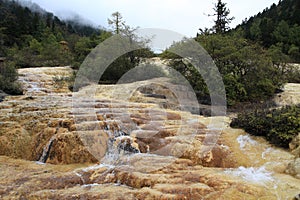 Yellow Rock in Huanglong Nature Reserve