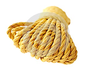 Yellow rope roll