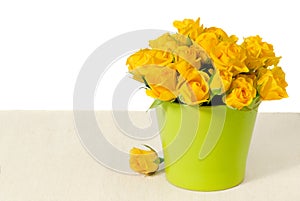 Yellow roses