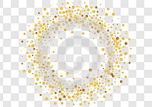 Yellow Round Bright Transparent Background