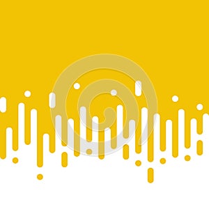 Yellow rounded lines