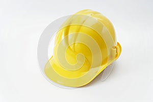 Yellow safety headgear