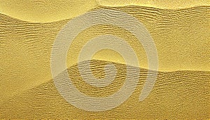 Yellow sand dune patterns on arid wall generated by AI