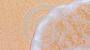 Yellow Sand and Gentle Wave, Right Side, Nikki Beach, Bali, Indonesia