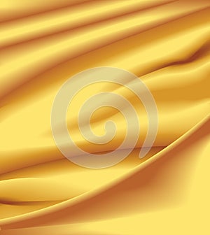 Yellow satin