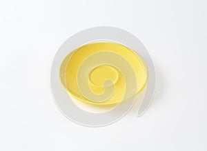 Yellow saucer