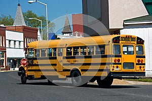 Yellow school bus