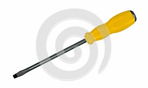 Yellow screwdriver