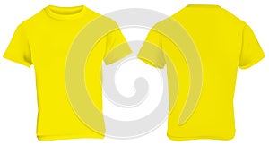 Yellow Shirt Template