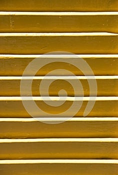 Yellow shutter