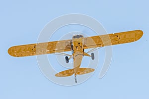 Yellow Sign Banner Tow Plane