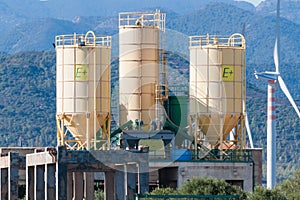 Yellow Silos