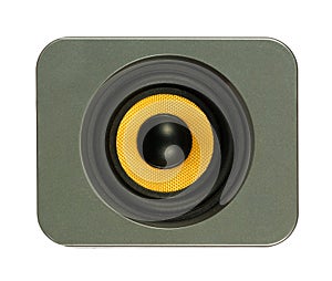 Yellow speaker